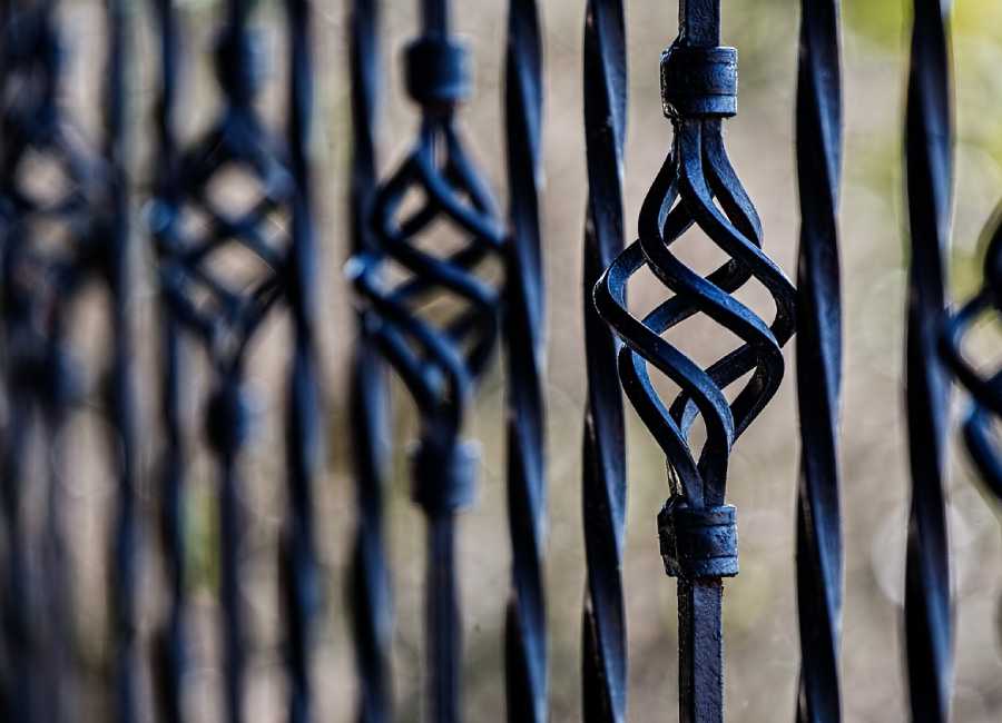 Black Vinyl Fences