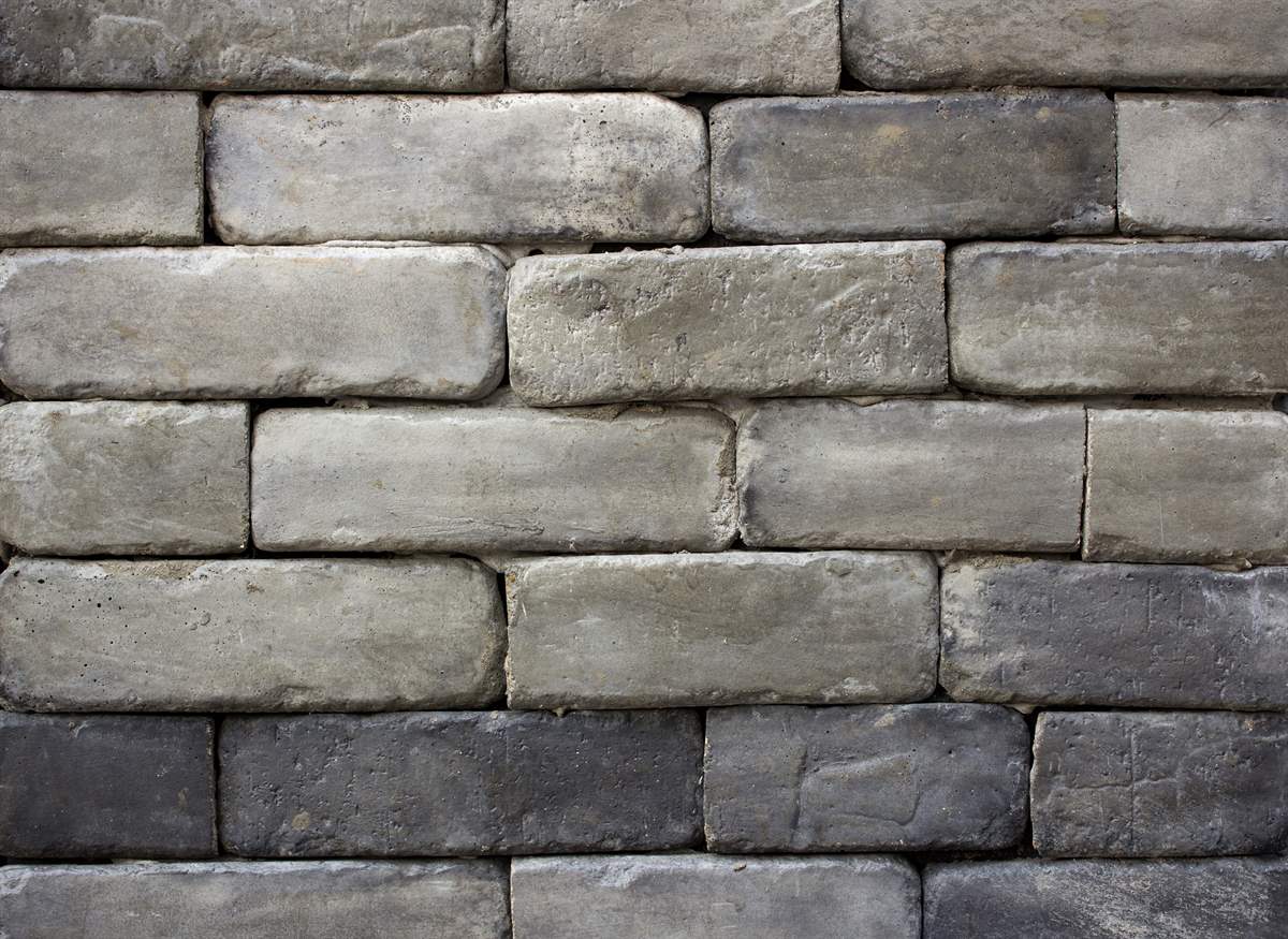 Gray Brick Wall Texture Background
